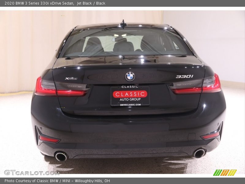 Jet Black / Black 2020 BMW 3 Series 330i xDrive Sedan