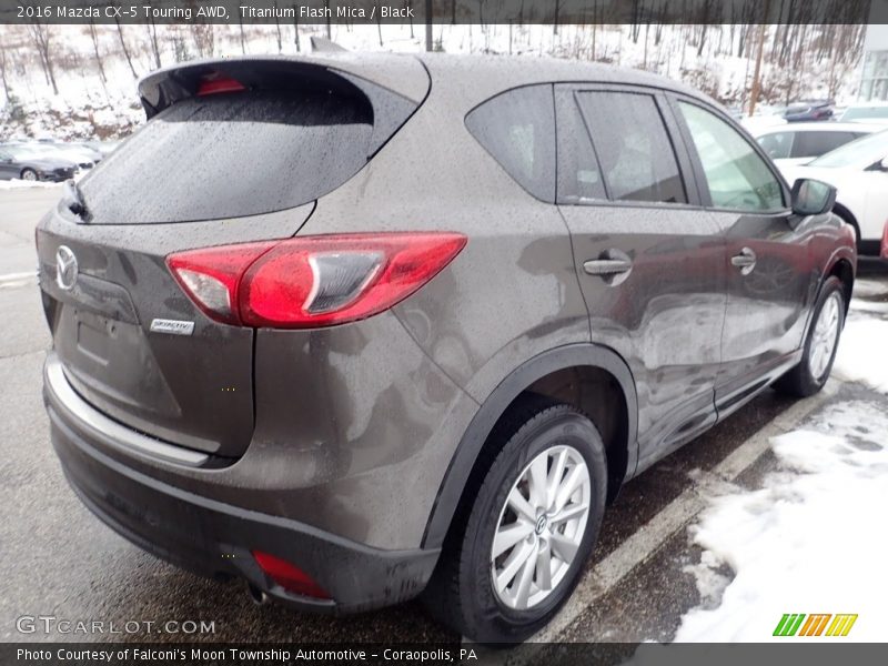 Titanium Flash Mica / Black 2016 Mazda CX-5 Touring AWD