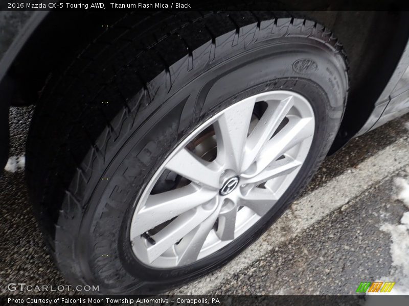 Titanium Flash Mica / Black 2016 Mazda CX-5 Touring AWD