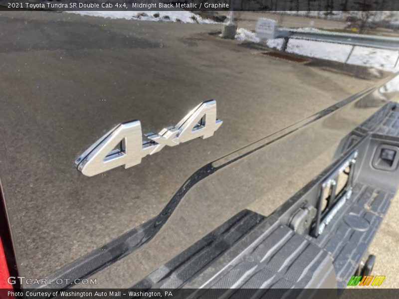 Midnight Black Metallic / Graphite 2021 Toyota Tundra SR Double Cab 4x4