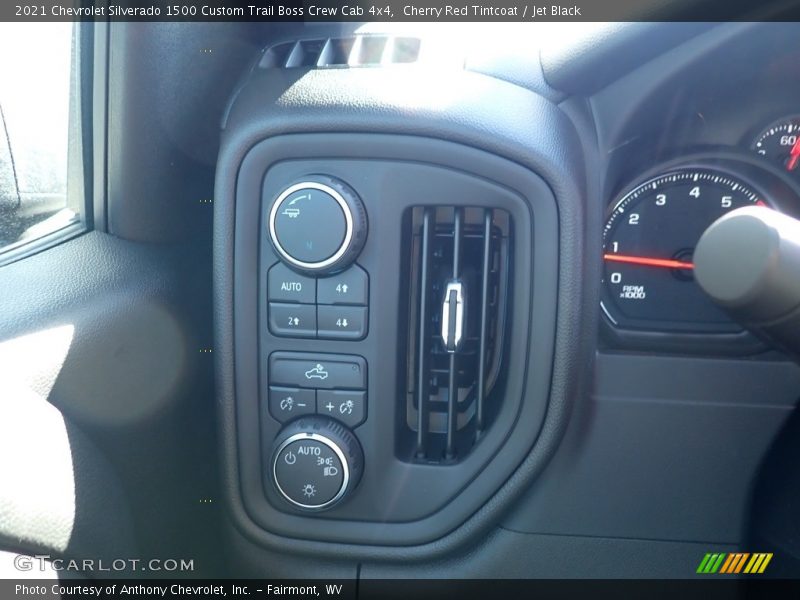 Cherry Red Tintcoat / Jet Black 2021 Chevrolet Silverado 1500 Custom Trail Boss Crew Cab 4x4