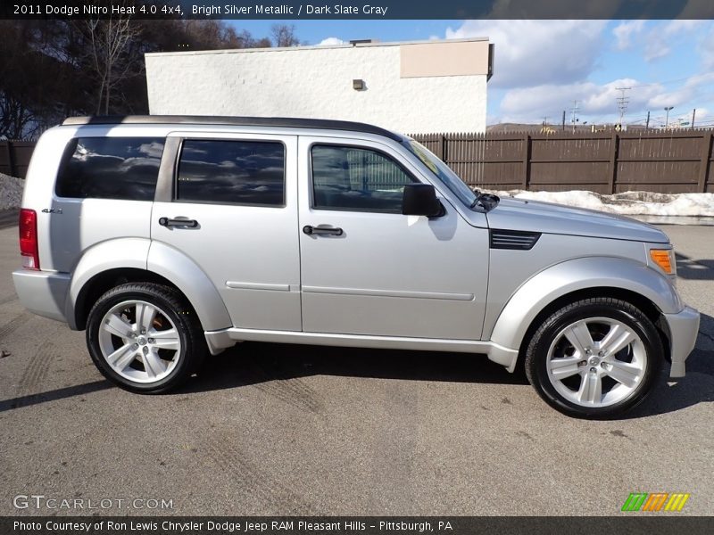 Bright Silver Metallic / Dark Slate Gray 2011 Dodge Nitro Heat 4.0 4x4