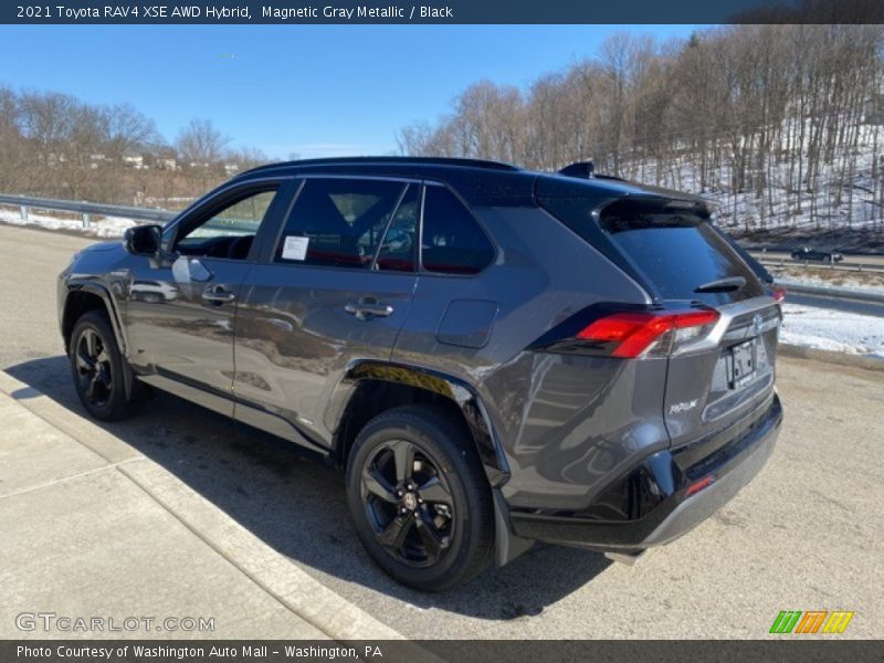 Magnetic Gray Metallic / Black 2021 Toyota RAV4 XSE AWD Hybrid