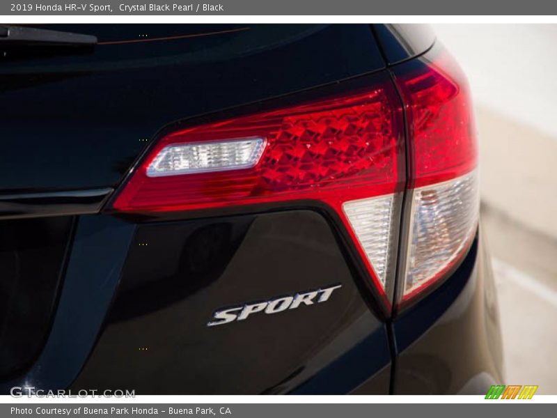 Crystal Black Pearl / Black 2019 Honda HR-V Sport