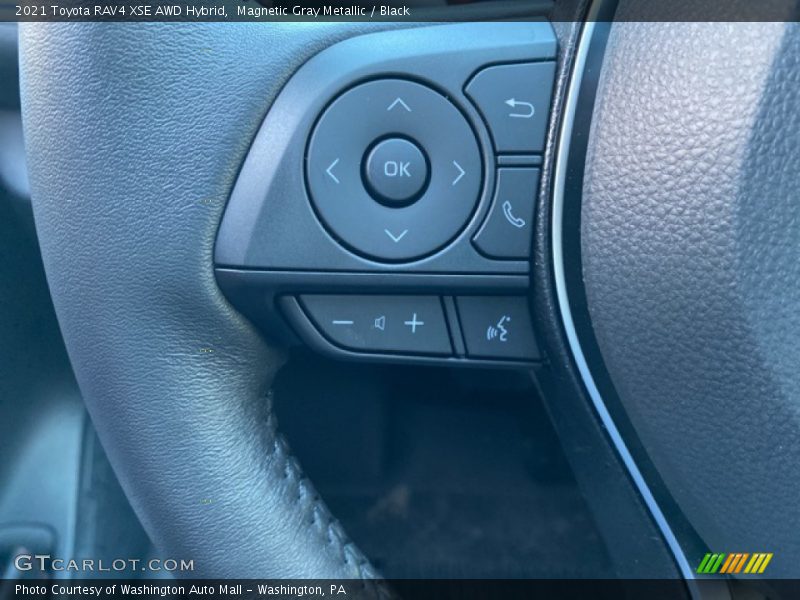 Magnetic Gray Metallic / Black 2021 Toyota RAV4 XSE AWD Hybrid