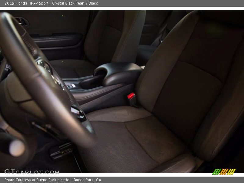Crystal Black Pearl / Black 2019 Honda HR-V Sport