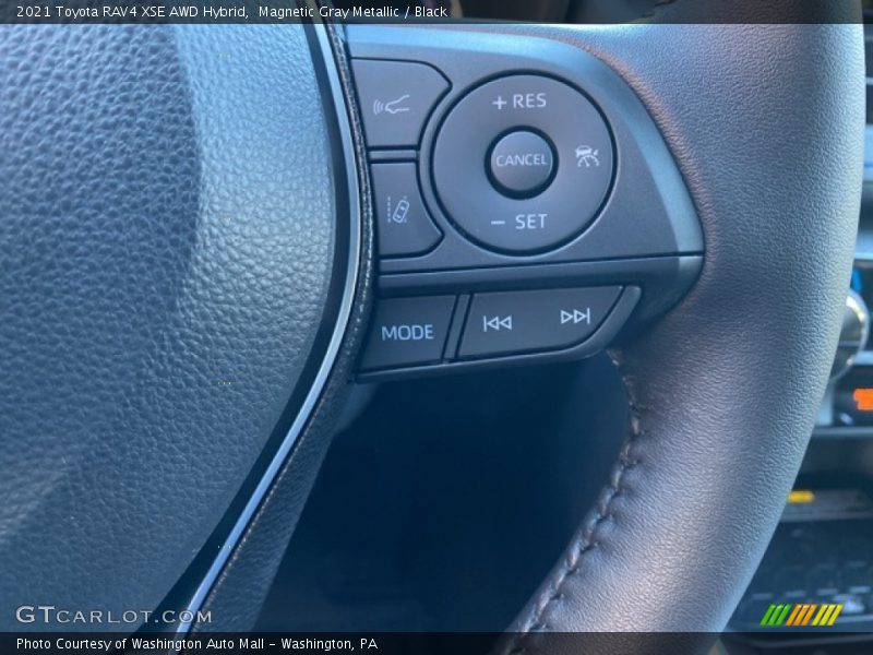 Magnetic Gray Metallic / Black 2021 Toyota RAV4 XSE AWD Hybrid
