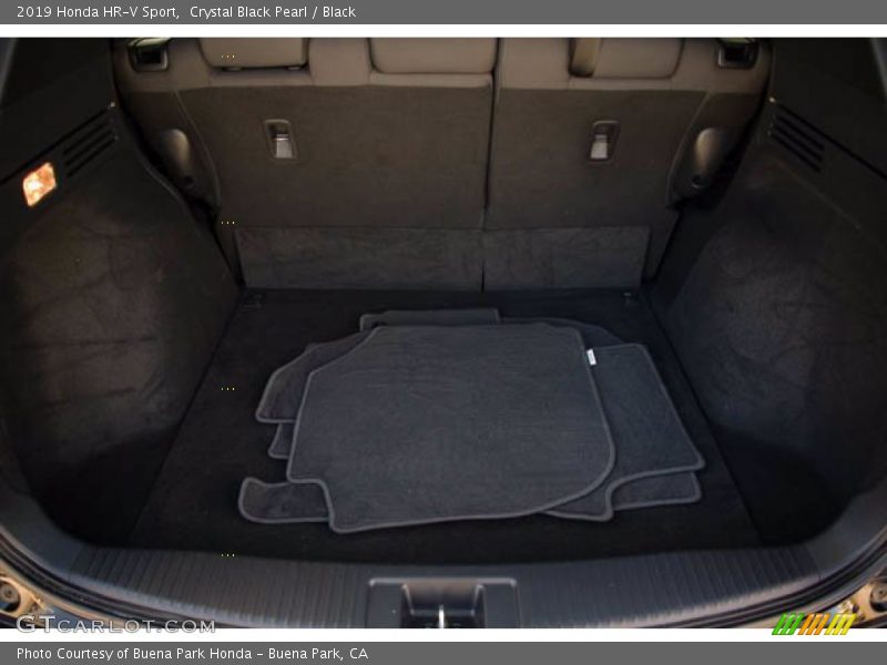 Crystal Black Pearl / Black 2019 Honda HR-V Sport