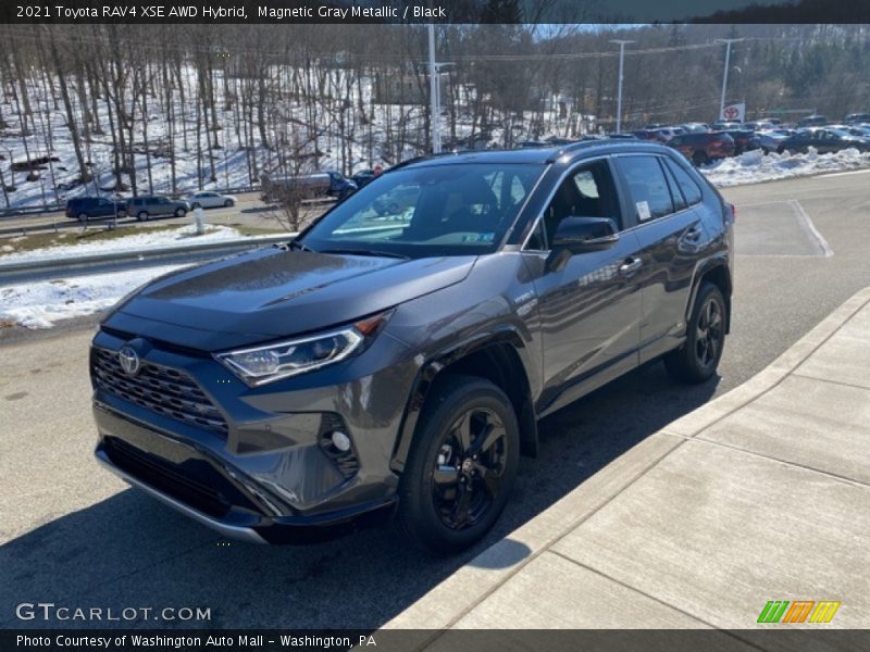 Magnetic Gray Metallic / Black 2021 Toyota RAV4 XSE AWD Hybrid