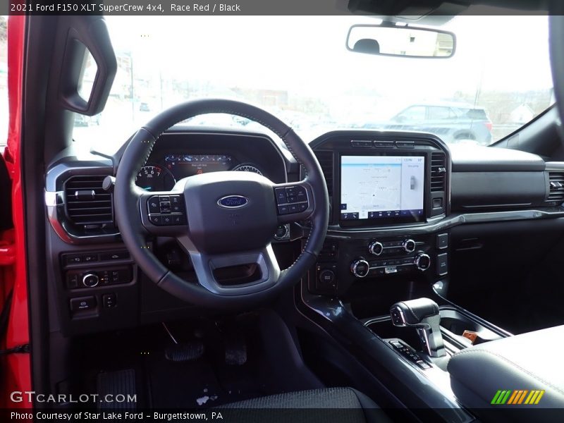 Race Red / Black 2021 Ford F150 XLT SuperCrew 4x4