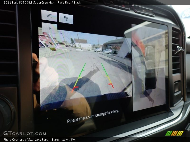 Race Red / Black 2021 Ford F150 XLT SuperCrew 4x4