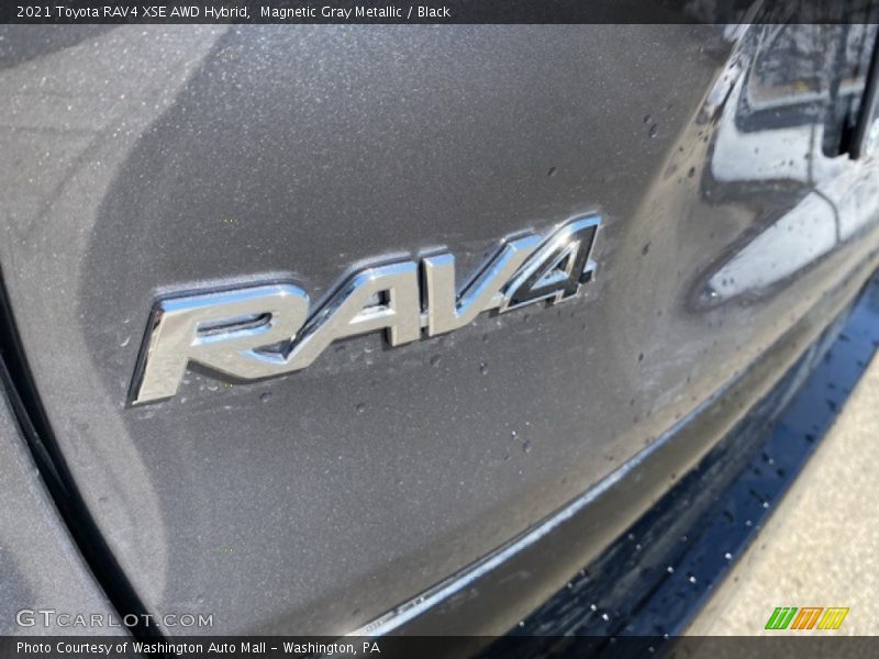 Magnetic Gray Metallic / Black 2021 Toyota RAV4 XSE AWD Hybrid