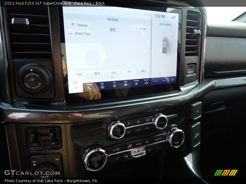 Race Red / Black 2021 Ford F150 XLT SuperCrew 4x4