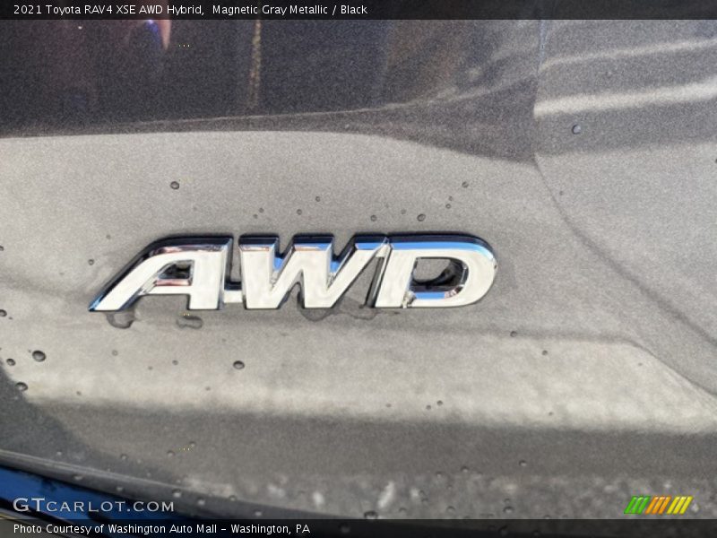 Magnetic Gray Metallic / Black 2021 Toyota RAV4 XSE AWD Hybrid