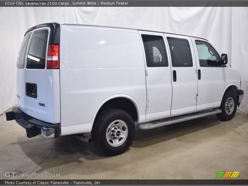 Summit White / Medium Pewter 2019 GMC Savana Van 2500 Cargo