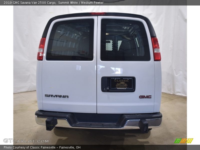 Summit White / Medium Pewter 2019 GMC Savana Van 2500 Cargo