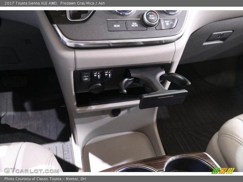 Predawn Gray Mica / Ash 2017 Toyota Sienna XLE AWD