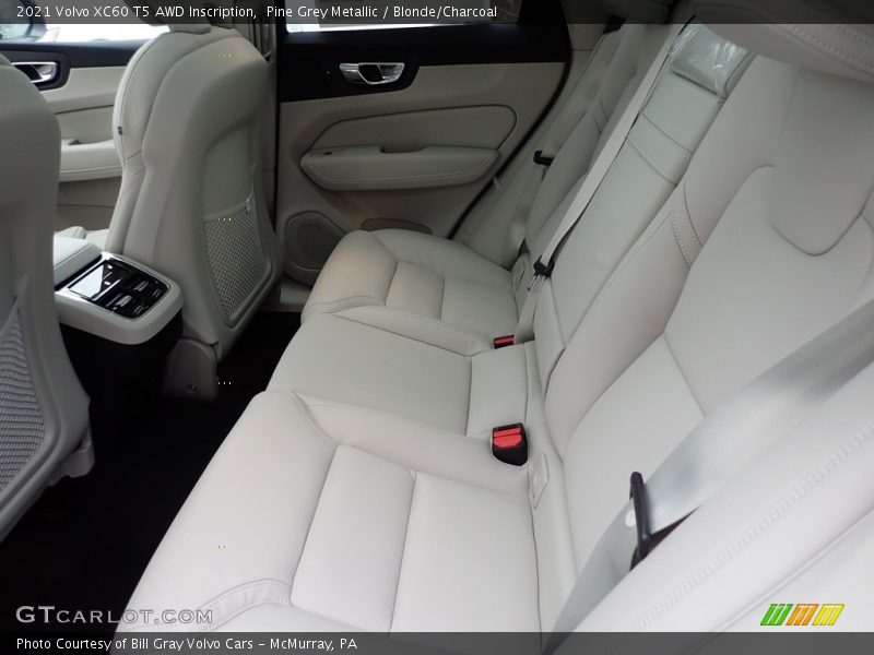 Pine Grey Metallic / Blonde/Charcoal 2021 Volvo XC60 T5 AWD Inscription