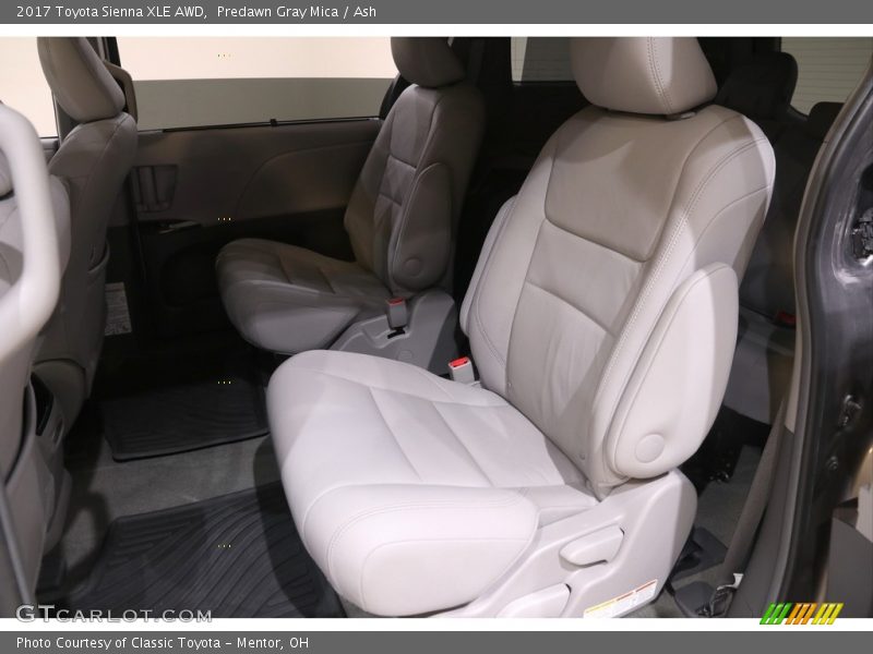Predawn Gray Mica / Ash 2017 Toyota Sienna XLE AWD