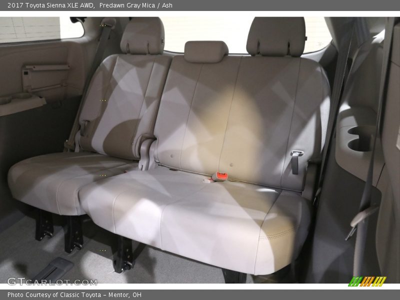 Predawn Gray Mica / Ash 2017 Toyota Sienna XLE AWD