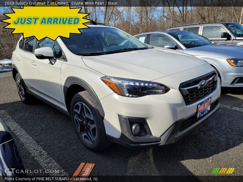 Crystal White Pearl / Black 2019 Subaru Crosstrek 2.0i Limited