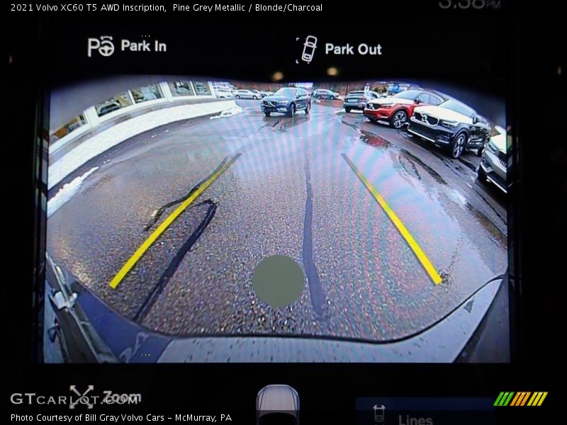 Pine Grey Metallic / Blonde/Charcoal 2021 Volvo XC60 T5 AWD Inscription