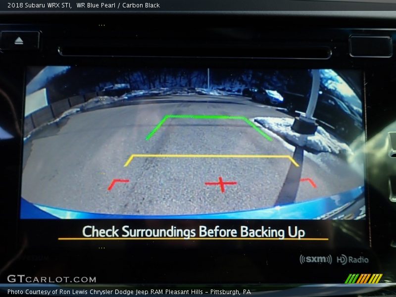 WR Blue Pearl / Carbon Black 2018 Subaru WRX STI