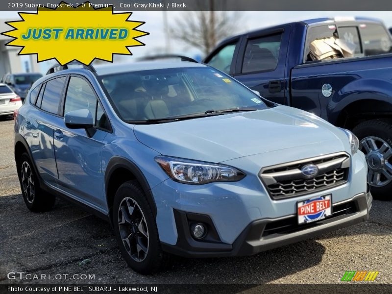Cool Gray Khaki / Black 2019 Subaru Crosstrek 2.0i Premium