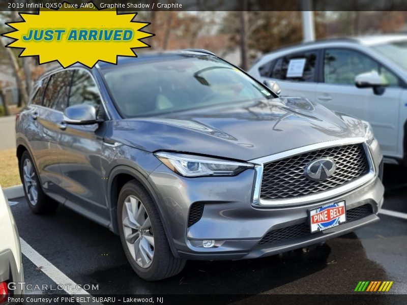 Graphite Shadow / Graphite 2019 Infiniti QX50 Luxe AWD