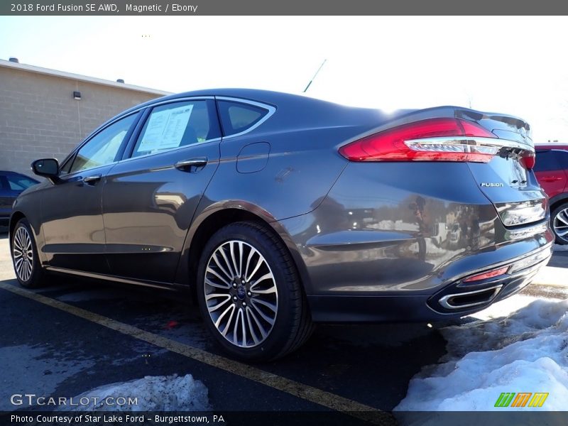 Magnetic / Ebony 2018 Ford Fusion SE AWD