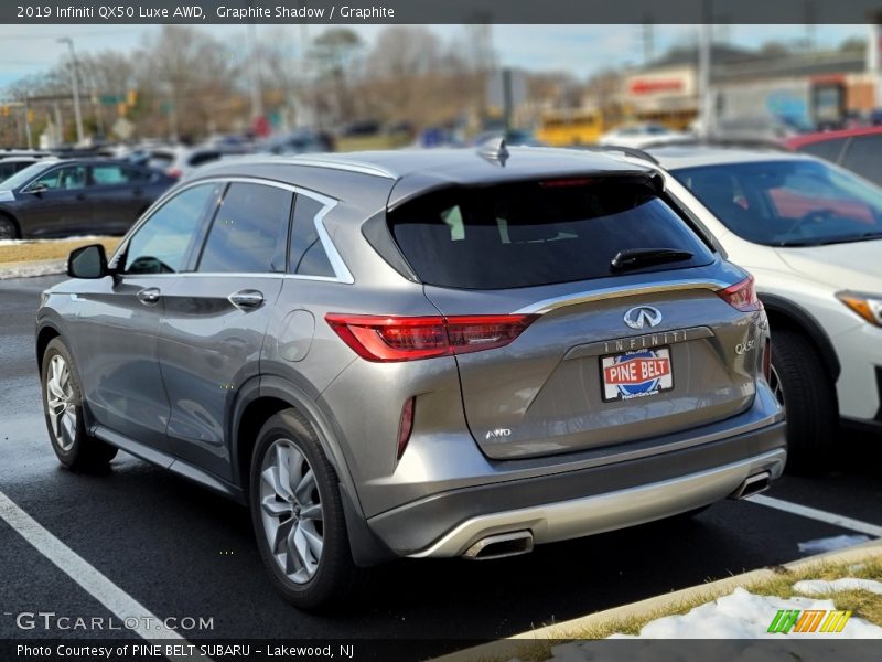 Graphite Shadow / Graphite 2019 Infiniti QX50 Luxe AWD