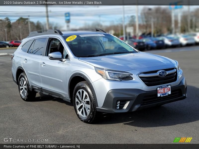 Ice Silver Metallic / Slate Black 2020 Subaru Outback 2.5i Premium