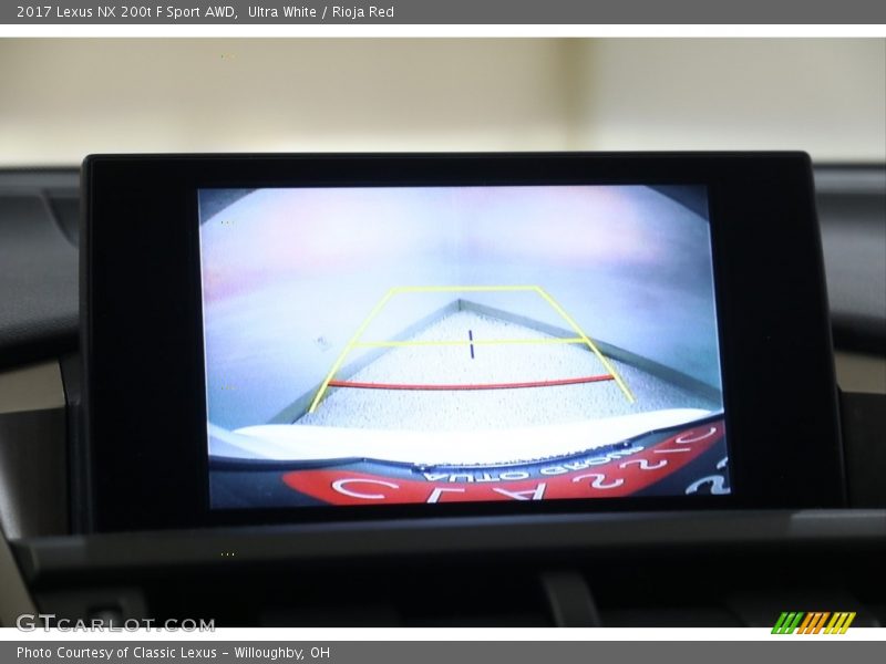 Ultra White / Rioja Red 2017 Lexus NX 200t F Sport AWD