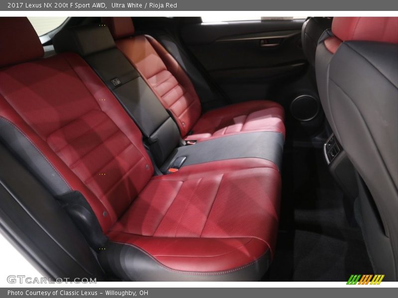 Ultra White / Rioja Red 2017 Lexus NX 200t F Sport AWD