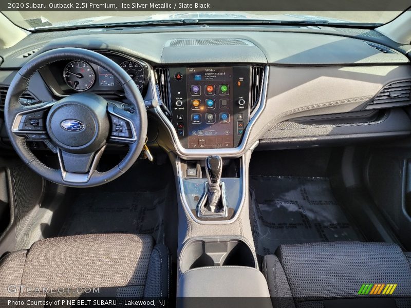 Ice Silver Metallic / Slate Black 2020 Subaru Outback 2.5i Premium