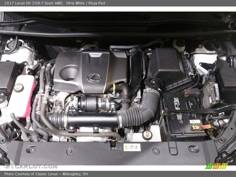 Ultra White / Rioja Red 2017 Lexus NX 200t F Sport AWD