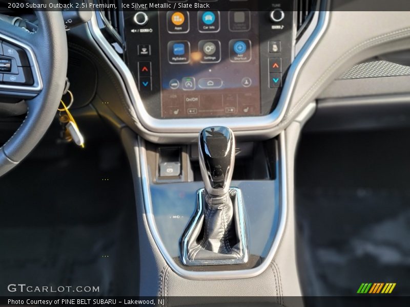 Ice Silver Metallic / Slate Black 2020 Subaru Outback 2.5i Premium