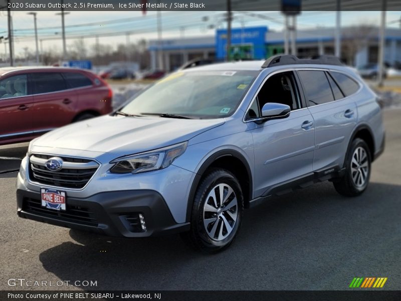 Ice Silver Metallic / Slate Black 2020 Subaru Outback 2.5i Premium