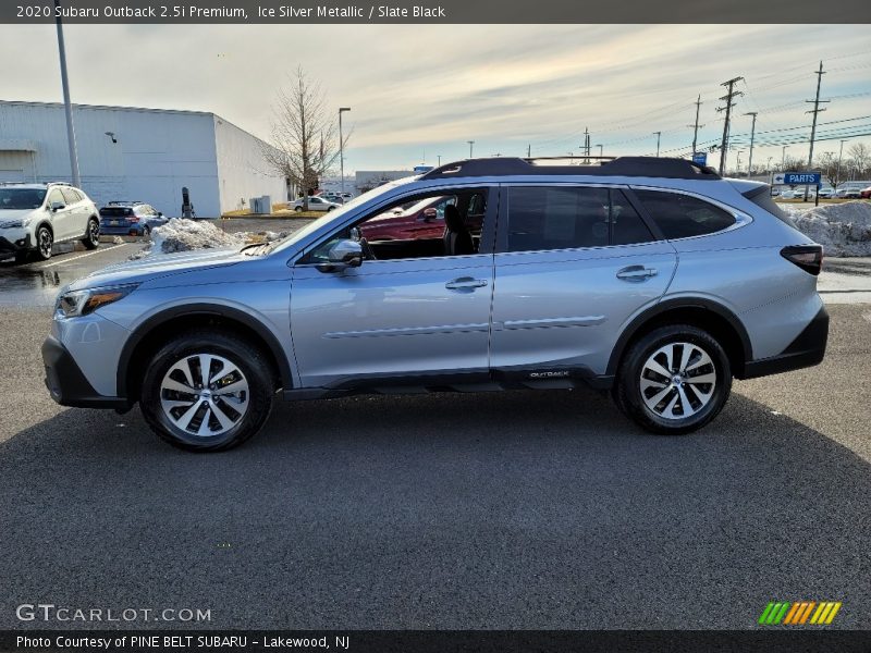 Ice Silver Metallic / Slate Black 2020 Subaru Outback 2.5i Premium