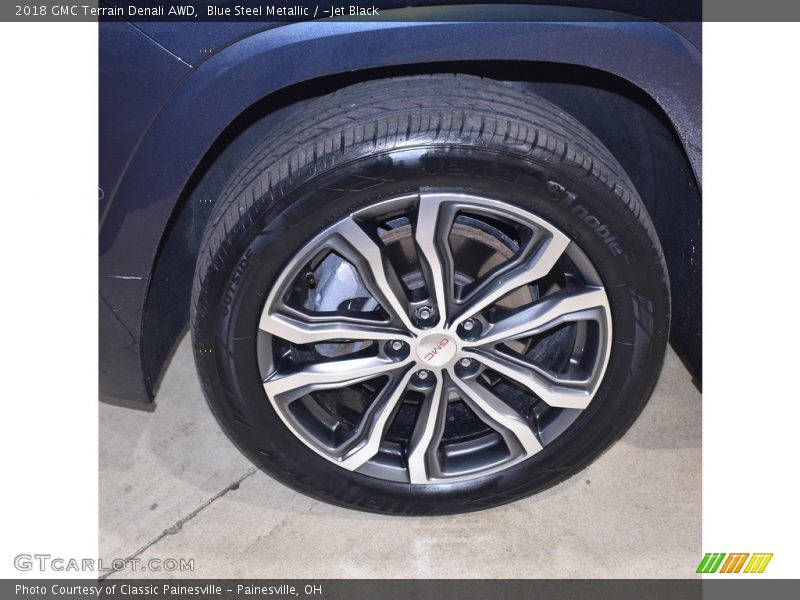 Blue Steel Metallic / ­Jet Black 2018 GMC Terrain Denali AWD