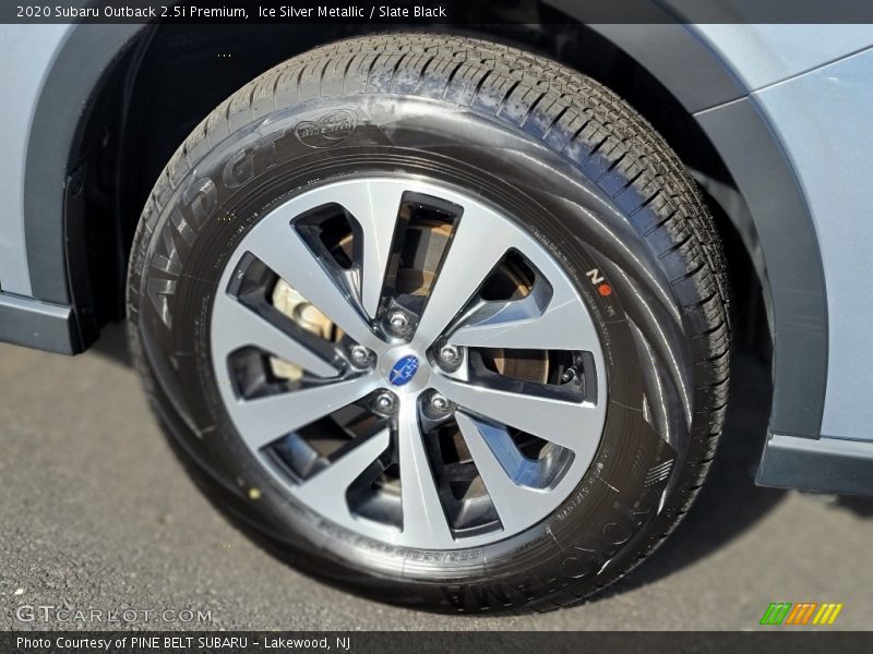 Ice Silver Metallic / Slate Black 2020 Subaru Outback 2.5i Premium