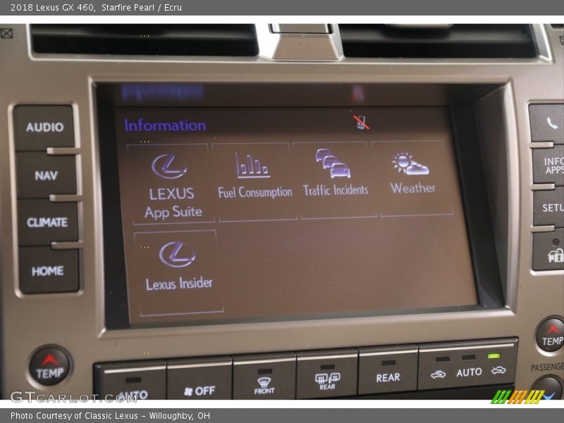 Starfire Pearl / Ecru 2018 Lexus GX 460