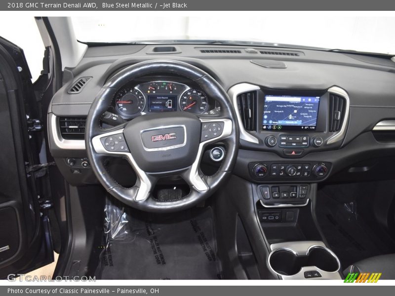 Blue Steel Metallic / ­Jet Black 2018 GMC Terrain Denali AWD