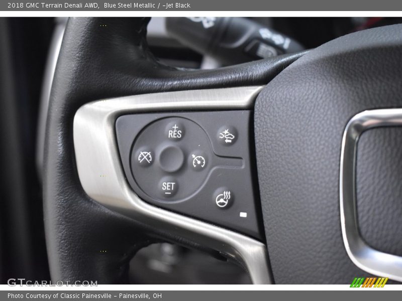 Blue Steel Metallic / ­Jet Black 2018 GMC Terrain Denali AWD
