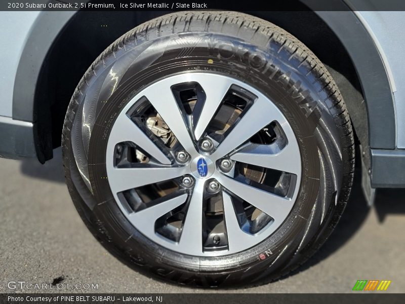 Ice Silver Metallic / Slate Black 2020 Subaru Outback 2.5i Premium