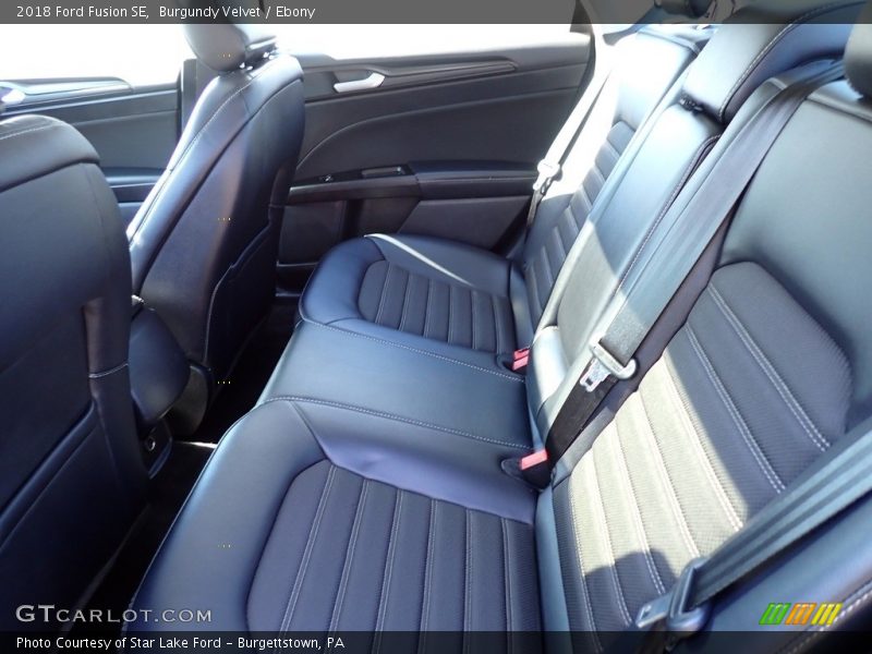 Burgundy Velvet / Ebony 2018 Ford Fusion SE