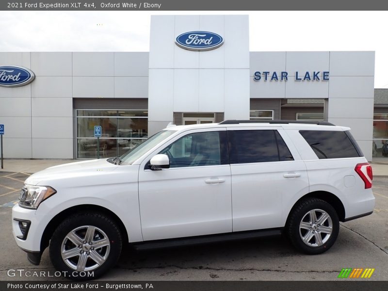 Oxford White / Ebony 2021 Ford Expedition XLT 4x4