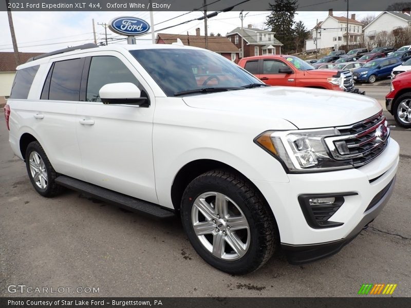 Oxford White / Ebony 2021 Ford Expedition XLT 4x4
