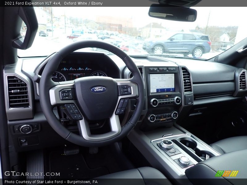Oxford White / Ebony 2021 Ford Expedition XLT 4x4