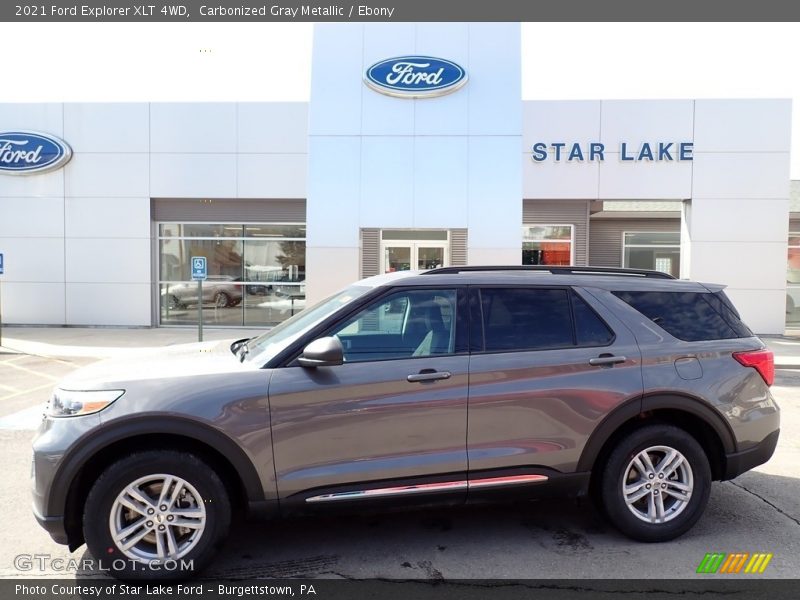 Carbonized Gray Metallic / Ebony 2021 Ford Explorer XLT 4WD